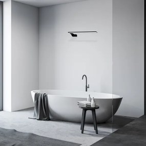 LED fürdőszobai fali lámpatest SHINE LED/11W/230V 45 cm IP44 fekete