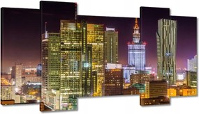 Festmények 120x65 Város éjszaka