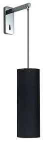 Azzardo Almeria fali lámpa, fekete, E27, 1x42W, AZ-2611