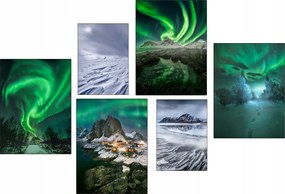 Komplett Galéria 6db Poszterek Keret Nélkül Kmma 246