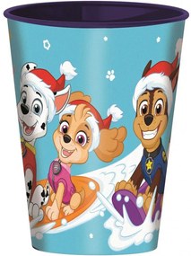 Mancs Őrjárat Holiday Karácsonyi műanyag pohár 260 ml