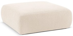 Bézs buklé puff Molino – Micadoni Home