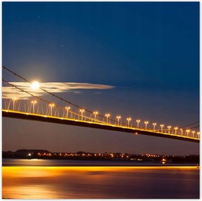 Poszterek 100x100 Híd az éjszakában