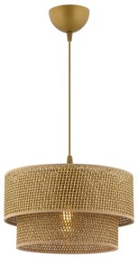 Kábeles csillár ECHO 1xE27/60W/230V barna