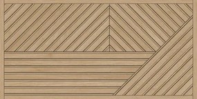 Burkolat Argenta Batten oak tangram 60x120 cm matt BATTEN612OAKTA