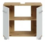 VENOM fürdőszobaszekrény fehér/artisan tölgy