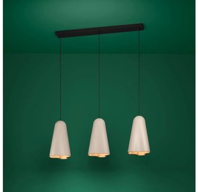 Eglo 390364 - Csillár zsinóron TOLLERIC 3xE27/40W/230V bézs