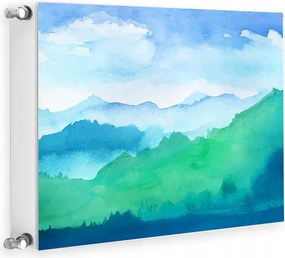 Mágneses Radiátorvédő 60x60 Tájkép Fotótapéta