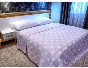 Ágytakaró POIS rózsaszín kék Készült Made in Italy