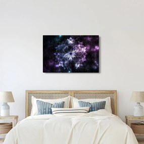 Kép - Lótusz mandala az űrben (90x60 cm)