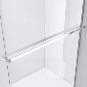 Stuxi Milano Gate Plus 2 falsíkra szerelhető, két oldalfalas walk-in zuhanyfal, 80x90 cm, 8 mm vastag vízlepergető biztonsági üveggel, helytakarékos sarokmerevítőkkel