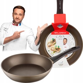 Hagyományos Serpenyő Florina Cava Alumínium 18cm Pezsgőszínű Tapadásmentes