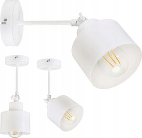 Lámpa Fali Lámpa állítható loft fém Bögre