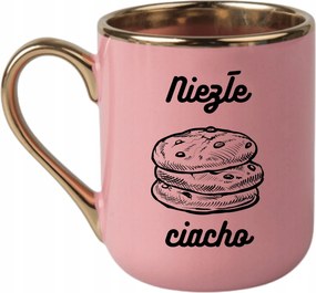 Bögre Elegáns Rózsaszín Arany Rant Vicces Ajándék Jó Süti