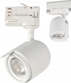 Led Reflektor Sínes projektor Sínre szerelhető lámpatest ATL3 GU10 10W Fehér Kanlux