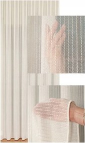 Függöny Krém Aranyszállal Minőség Praktikus Béka Szalaggal Sz. 300x200