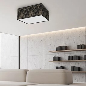 Mennyezeti lámpa SATINO 2xE27/60W/230V fekete/arany