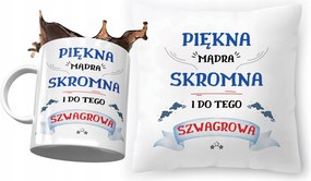 Sógornői párna bögre szett Ajándék fényképes nyomtatással