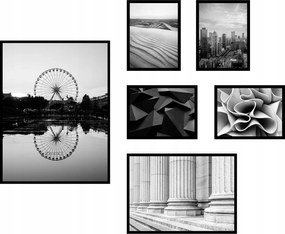 Poszterek 6db-os falikép kompozíció szett