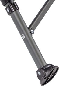 Leziter Comfort karfás horgász szék pohártartóval szürke