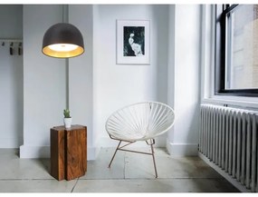 Klausen 113007 - Csillár zsinóron GRAVITY 3xE27/7W/230V fekete