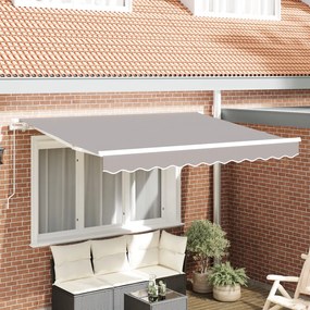napellenző csereanyag 3.5x2.5 m kerethez világosszürke