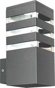 LED RGBW dimmelhető kültéri fali világítótest TEKSAS 1xE27/9W/230V IP44 antracit