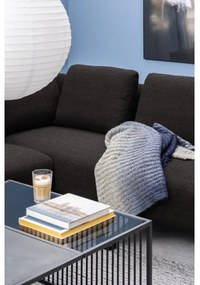 DEVIN dohányzóasztal, fekete