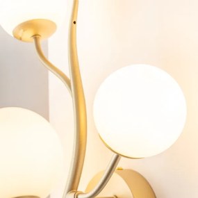 Brilagi - LED Fali lámpa MISTEL 3xG9/3W/230V arany/fehér