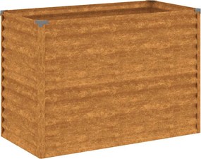 vidaXL Corten acél kerti magaságyás 100 x 50 x 69 cm