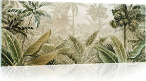 Üvegfestmény Dzsungel Trópusi Erdő Fürdőszoba Konyha 125x50