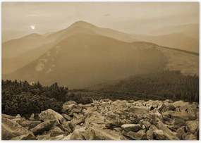 Poszterek 100x70 Hegyi táj Tájkép