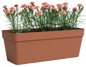 Újrahasznosított műanyag önöntözős láda 50 cm Capri – Artevasi