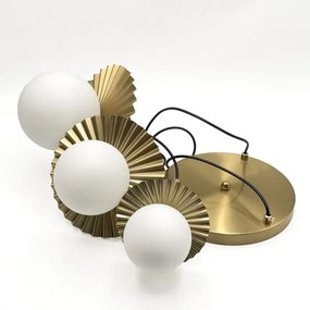 CHITA zsinóros csillár 3xG9/5W/230V arany