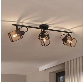 Eglo 43533 - Mennyezeti spotlámpa DELLOW 3xE27/40W/230V