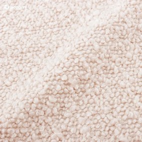 Bézs buklé puff Molino – Micadoni Home