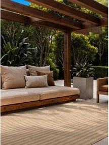 Krémszínű-natúr színű kültéri-beltéri szőnyeg 120x170 cm Haringey Linley – Ted Baker