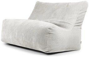 Krémszínű kordbársony babzsákfotel Sofa Seat Lounge – SLOWDOWN