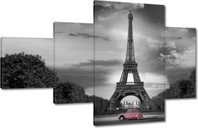 Vászonkép 130x80 Púderrózsaszín Franciaországban