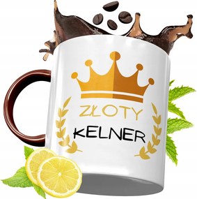 Bordó Bögre Pincérnek Születésnapra Ajándék fényképes nyomtatással