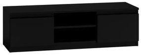 Baltrum RTV120 TV állvány, 120x36x40 cm, fekete