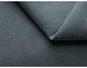 Kék kárpitozott ágyneműtartós franciaágy ágyráccsal 140x200 cm Kiana – Makamii