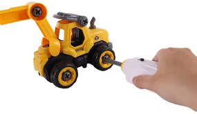 Szerelhető markoló, távirányítós autó 24 db-os