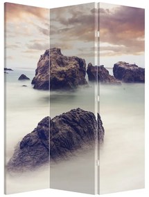 Paraván - Sziklák a ködben (126x170 cm)