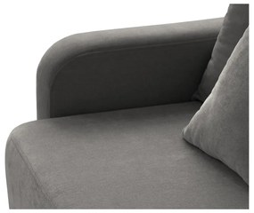 Szürke kinyitható tárolóhelyes kanapé 231 cm Elen – Micadoni