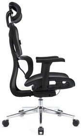 Professzionális irodai szék / forgószék / főnöki szék LVN System Control Pro fekete LV0656