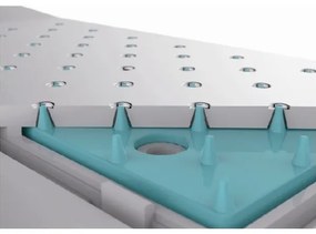 Sapho - Kézi zuhany öntisztító rendszerrel, fényes króm