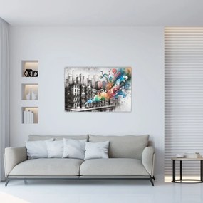 Kép - Ipari élet (90x60 cm)