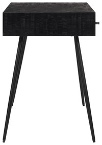 tömör újrahasznosított tíkfa íróasztal 117 x 56,5 x 75 cm