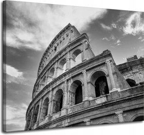 Vászonkép Colosseum Antik csan-fehér 100X80